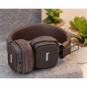 Hoco W56 langattomat Bluetooth over-ear kuulokkeet ruskeat