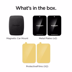 Spigen H12 puhelinteline autoon ilmanvaihtoristikkoon magneettinen - musta