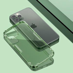 Nillkin Nature TPU suojakuori laitteelle Apple iPhone 12 Pro Max, tummanvihreä