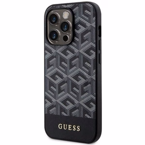 Guess GUHMP14LHGCFSEK iPhone 14 Pro suojakuori MagSafe GCUBE musta