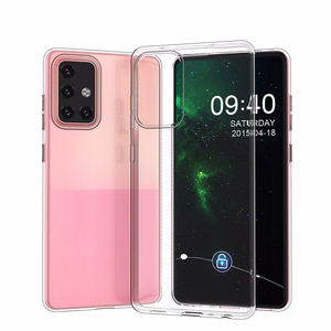 Geeli tapauksessa kansi Ultra Clear 0.5mm Samsung Galaxy A73 läpinäkyvästä