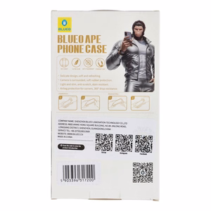 BLUEO APE Puhelimen suojakuori - Apple iPhone 16 harmaa