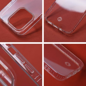 Suojakuori iPhone 15 PLUS:lle Forcell F-Protect Long Lasting läpinäkyvä
