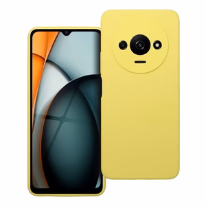 Silikoninen Suojakuori Xiaomi Redmi A3 4G:lle 2mm keltainen