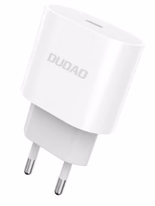 Laturi Dudao (A8SEU) USB-C (Type-C) 2.4A (20W) valkoinen