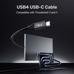UNITEK USB-C 4.0 PD 100W 40 GBPS 8K 2M kaapeli