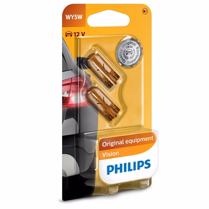 Philips auton polttimo WY5W 2 kpl 12V 5W 12396NAB2