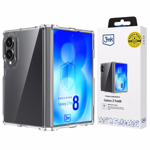 3mk Armor Case -suojakuori Samsung Galaxy Z Fold 8 Widelle, läpinäkyvä