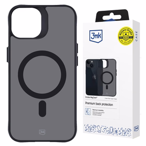 3mk Smoke MagCase with MagSafe for iPhone 13 / 14 - semi-transparent