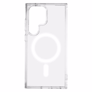 Anti Shock 1,5 mm magneettinen suojakuori Samsung Galaxy S24 Ultra läpinäkyvä iso aukko