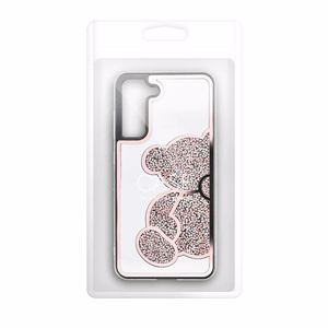 Suojakuori Samsung S25 FE:lle Teddy Bear vaaleanpunainen