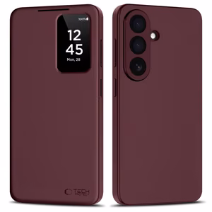 Tech-Protect Smart Wallet Case for Samsung Galaxy A57 5G Burgundy