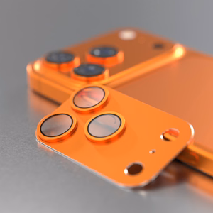 Etteri koko kameran linssisuoja iPhone 17 Pro Max:lle - oranssi