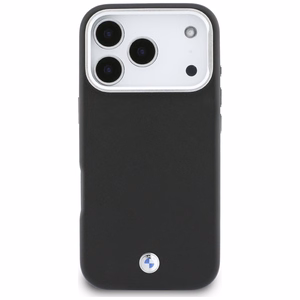 BMW M Sign Metal Logo MagSafe Suojakuori iPhone 17 Pro:lle - musta