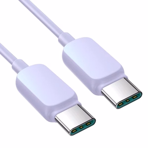 Joyroom Multi-Color Series A14 USB-C / USB-C 100W Kaapeli 1.2m - violetti