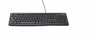 Logitech/LOGI K120 for Business langallinen USB-näppäimistö, International (US), musta OEM