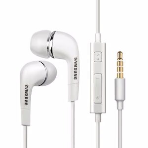 Samsung EHS64AVFWE Langalliset kuulokkeet Mini Jack 3.5mm Stereo Hi-Fi (Bulk - vaihtoehtoinen pakkaus) - valkoinen
