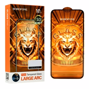 Borofone TG12 Full Screen 5D -karkaistu lasi iPhone 12 Pro Max - 10 kpl