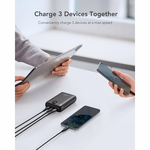 VEGER varavirtalähde 20000 mAh PD QC3.0 2A 22,5W S20 (W2053) musta