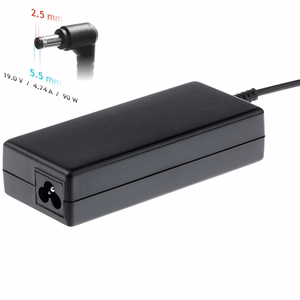 Laturi kannettavalle tietokoneelle Akyga AK-ND-10 (19V / 4.74A 90W 5.5 x 2.5mm) ASUS / TOSHIBA / LENOVO 1.2m