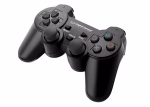 Esperanza EGG107K gaming controller Gamepad PC, Playstation 3 Analogue / Digital USB 2.0 Black