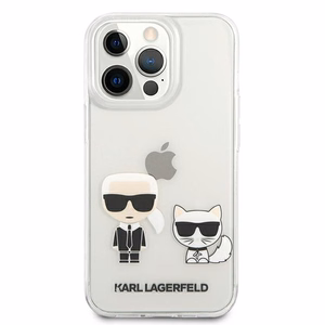 Karl Lagerfeld Karl & Choupette Suojakuori iPhone 13 Pro Max 6.7" - Läpinäkyvä
