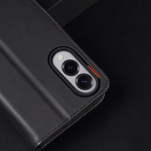 Dux Ducis Hivo Samsung Galaxy S25 Edge Suojakuori kielekkeella ja RFID-suojauksella - musta