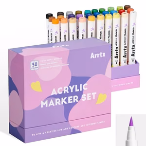 Akryylimarkerit ARRTX 30B, 30 väriä