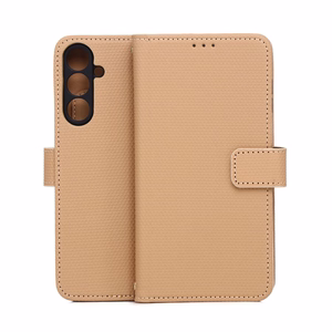 Smart Triangle kotelo Samsung Galaxy A16 4G / A16 5G / M16 5G musta ruskea