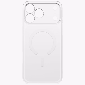 Uniq Airsuit Suojakuori iPhone 17 Pro Max:lle Magclick Charging - läpinäkyvä
