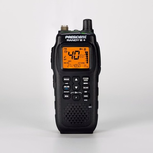President Randy III Plus ASC AM/FM kannettava CB-radio musta