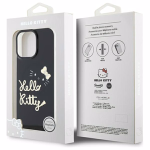 Hello Kitty IML Golden Diva MagSafe Suojakuori iPhone 16 Pro Max:lle - musta