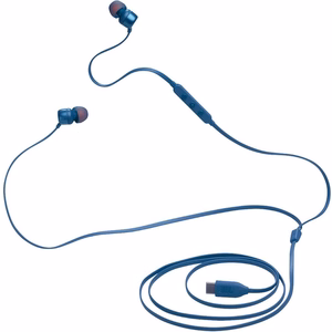 Wire earphones USB C JBL Tune 310C blue