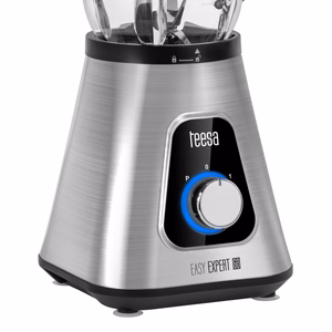 EASY EXPERT GO -tehosekoitin, 1300 W, 1,5 l:n lasikannu ja 600 ml:n matkamuki