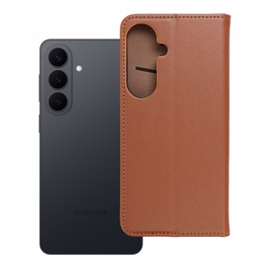 SMART PRO Book -nahkasuojakuori Samsung S26 Plus:lle ruskea