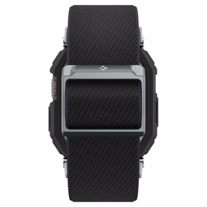 Spigen Lite Fit Pro Suojakuori Hihnalla Apple Watch Ultra 1 / 2 (49mm):lle - matta musta