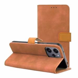 Läppäsuojakuori Xiaomi Redmi 12 4G / 12 5G:lle Tender Book ruskea