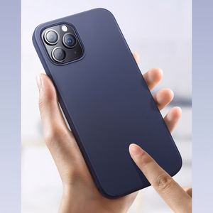 Joyroom Color Series kotelo iPhone 12 Pro Max musta (JR-BP800)