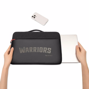WiWU - Vedenpitävä kannettavan tietokoneen käsilaukku 14 tuumaa Warriors Laptop Sleeve - musta