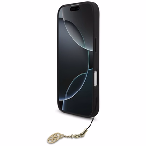 Guess 4G Charms Collection MagSafe -suojakuori iPhone 17 - musta