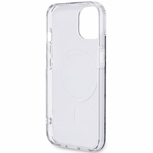 Guess IML GCube MagSafe Suojakuori iPhone 15 Plus:lle - musta