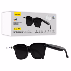 Blavec Smartglasses SG-01 HD camera, AI, Wi-Fi (SG01-B) black