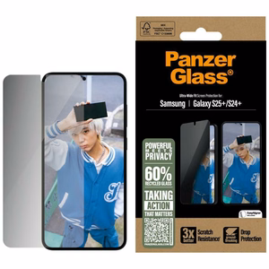 PanzerGlass Ultra-Wide Fit yksityisyyslasi Samsung Galaxy S25+
