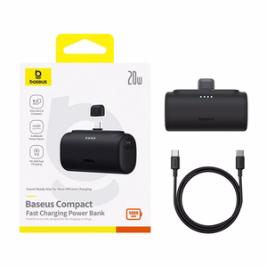 Powerbank OS-Baseus Compact IP 5000mAh 20W (musta)