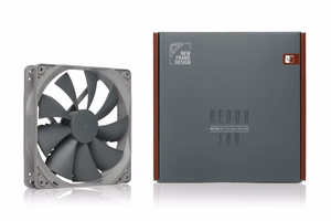 Noctua NF-P14S REDUX-1200 PWM tietokoneen jäähdytysjärjestelmä, kotelon tuuletin 14 cm harmaa