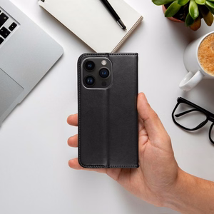 SMART MAGNETO Book Suojakuori IPHONE 17:lle musta