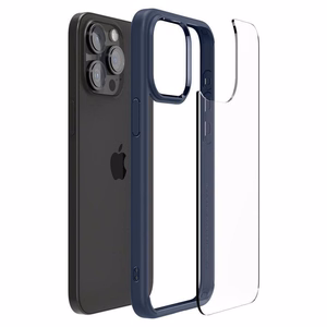 Spigen Ultra Hybrid Suojakuori iPhone 16 Pro Max:lle - sininen