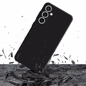 3mk Matt Case Pro Samsung Galaxy S23 FE:lle - Matta musta