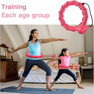 Smart Hula Hoop HHP007 -voimisteluvanne, vaaleanpunainen