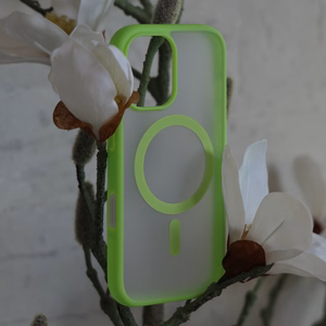 Liavec Soft Suojakuori iPhone 17:lle vihreä
